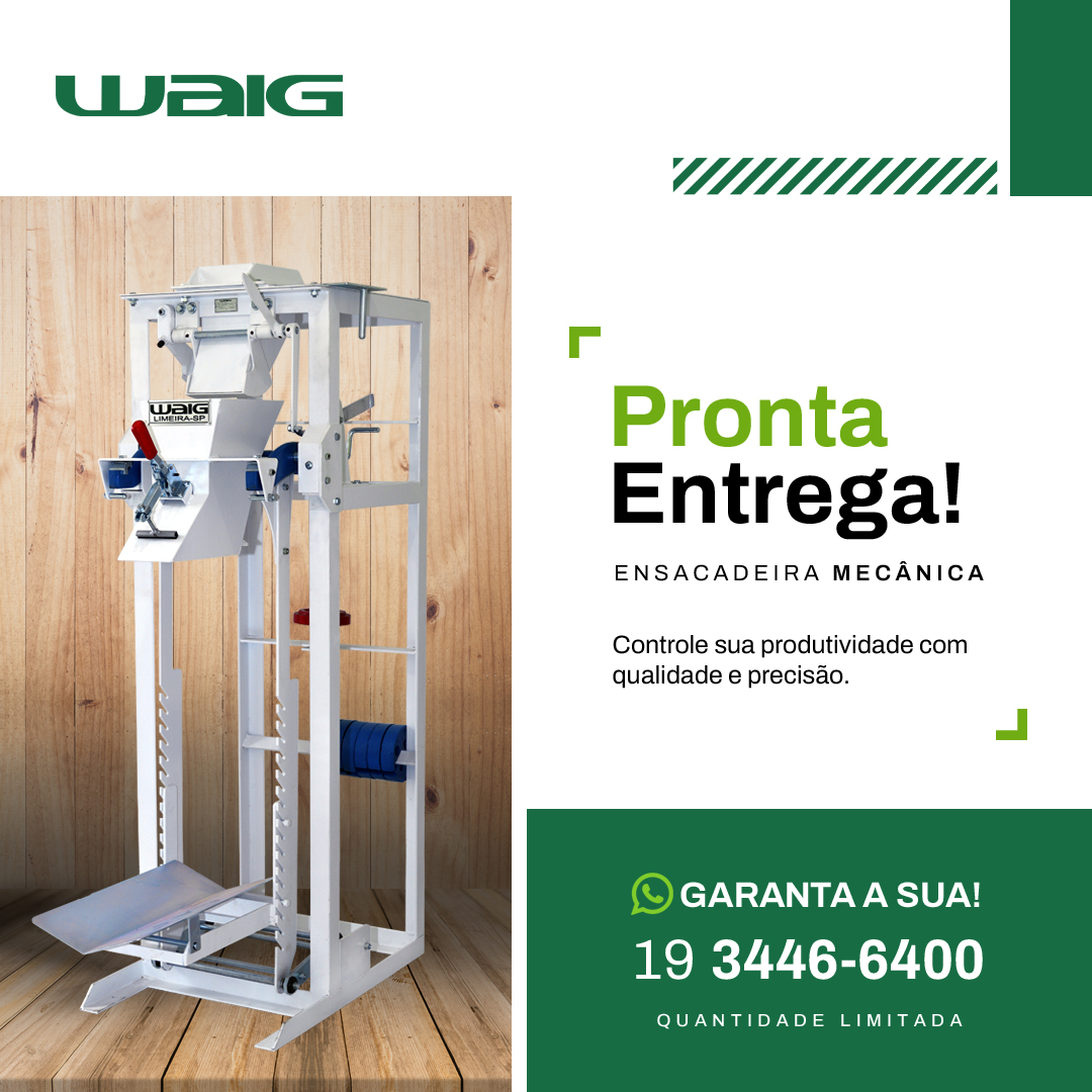 Equipamentos WAIG na pronta entrega